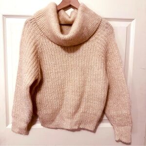 525 America | Sweater | Cowl Neck in Ivory Sweater